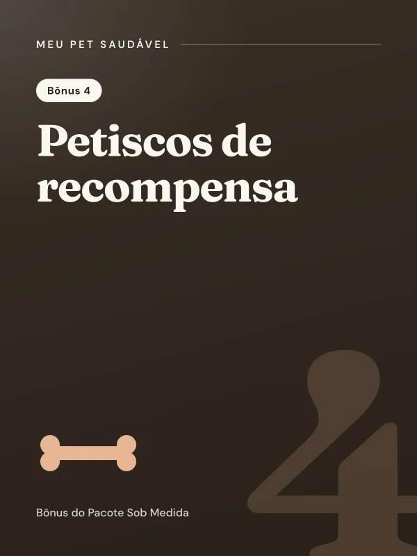 Capa do bônus Petiscos de recompensa